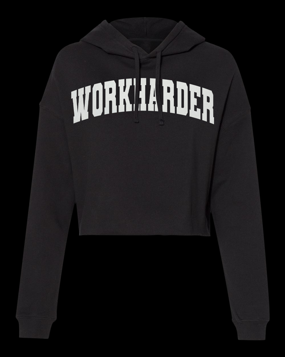 Collegiate Crop Hoodie