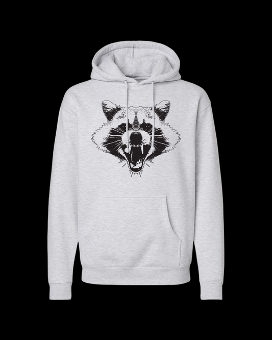 Feed the Chaos Grey Hoodie
