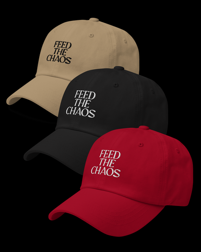Feed the Chaos Dad hat