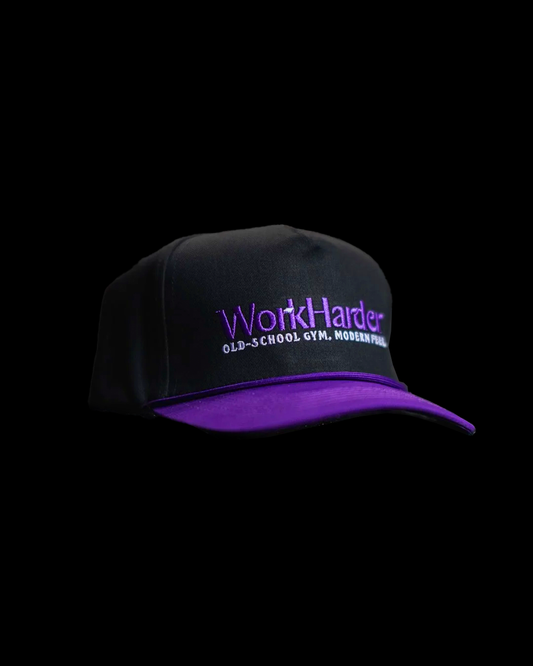 Purple WorkHarder Hat